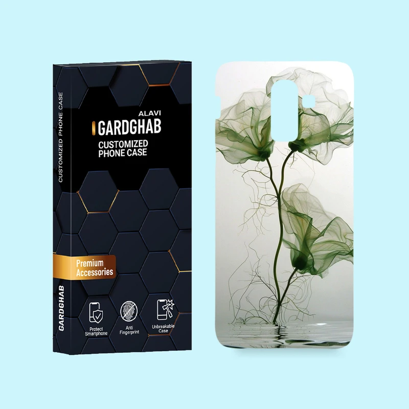 کاور گارد قاب علوی مدل هنری مناسب برای گوشی موبایل سامسونگ Galaxy J8 2018