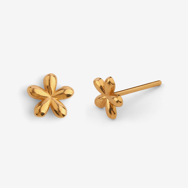 گوشواره میخی طلا 18 عیار زنانه روبی آرت گالری مدل 238046