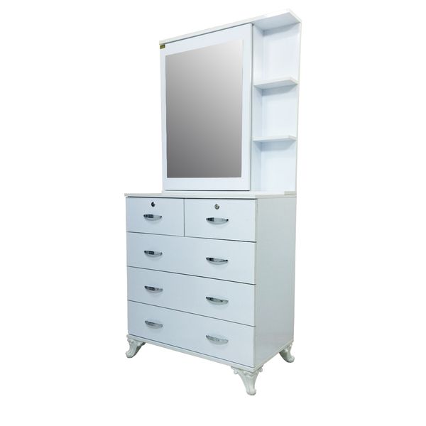 تجریه خرید میز آرایش قائم مدل پنج کشو کد CL11