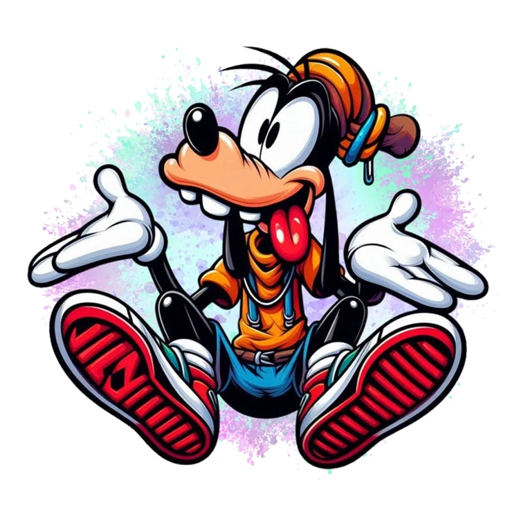 استیکر پارچه و لباس پاد آفرین مدل کارتونی کد S203