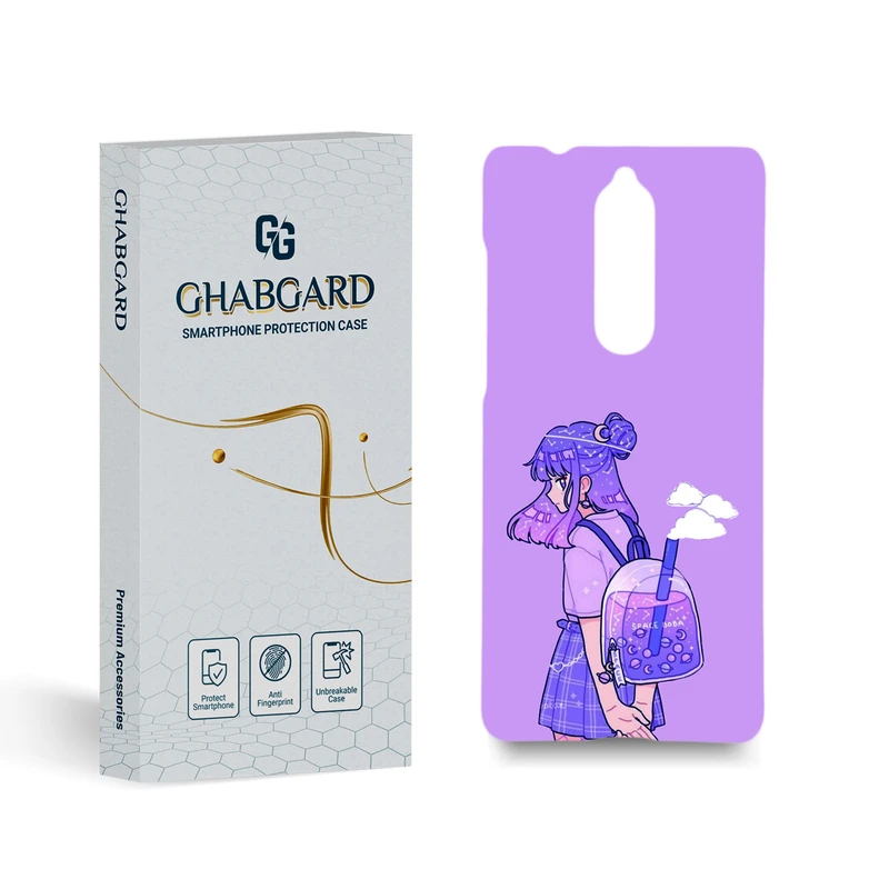 کاور قاب گارد مدل دخترانه مناسب برای گوشی موبایل نوکیا 5.1