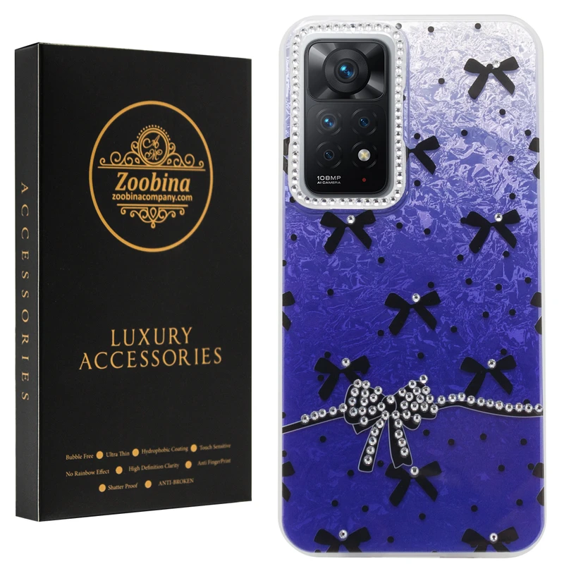 کاور زوبینا مدل Aila مناسب برای گوشی موبایل شیائومی Redmi Note 12 Pro 4G / Note 11 Pro 4G / 5G