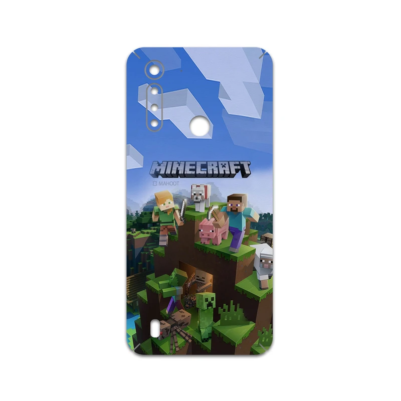 برچسب پوششی ماهوت مدل Minecraft-Game مناسب برای گوشی موبایل موتورولا Moto e6 Plus