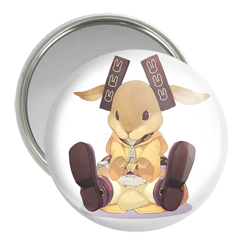 آینه جیبی خندالو مدل انجو انیمه گلوله سیاه کد 35866