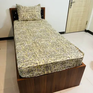 سرویس ملحفه مدل ناپولی کد 90309075  یک نفره 2 تکه