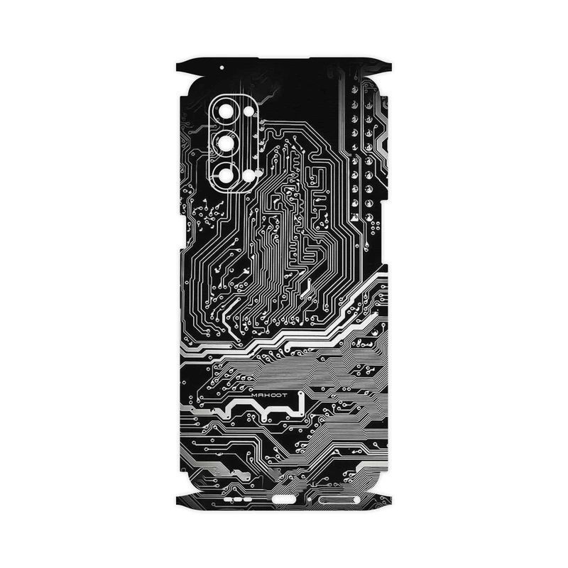 برچسب پوششی ماهوت مدل Black_Printed_Circuit_Board-FullSkin مناسب برای گوشی موبایل اپو Reno4 Pro 5G