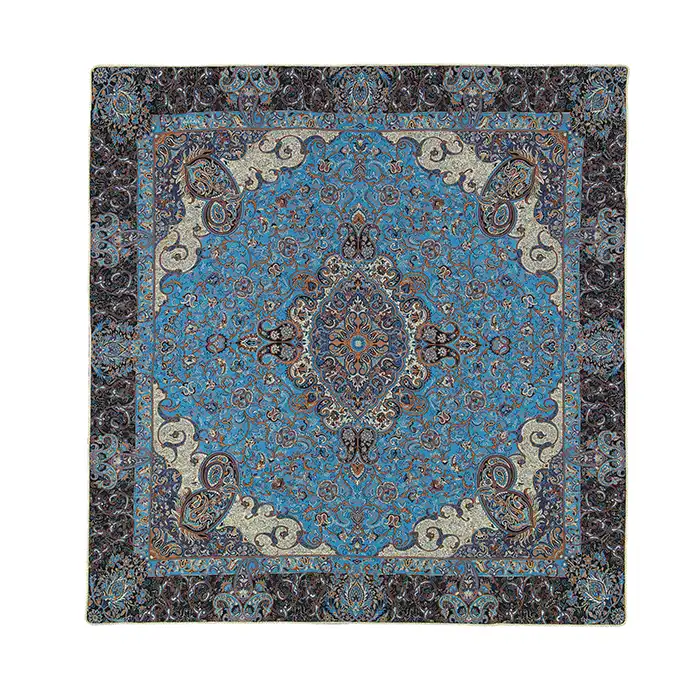 ست 4 تکه رومیزی ترمه مدل پرستو کد 4.4