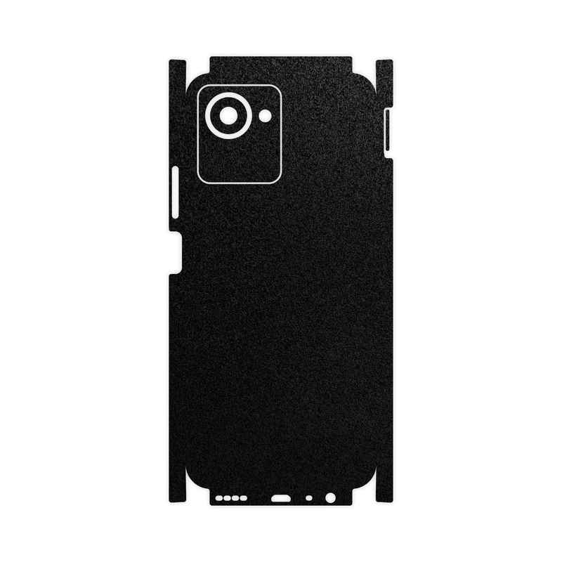 برچسب پوششی ماهوت مدل Black-Suede-FullSkin مناسب برای گوشی موبایل ریلمی C30s