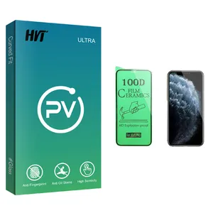HVT PV glass Ceramics Screen Protector For Apple iPhone X