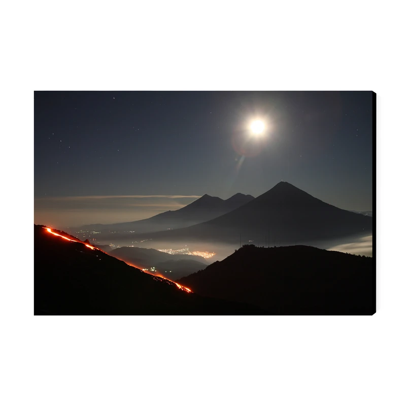 تابلو شاسی عرش مدل فانتزی منظره طبیعت کد As4911