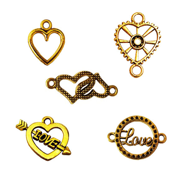 آویز دستبند کد AD 151 مجموعه 5 عددی