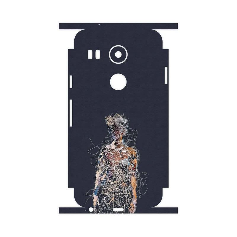 برچسب پوششی ماهوت مدل Strings Digital Art 1-FullSkin مناسب برای گوشی موبایل گوگل Nexus 5X