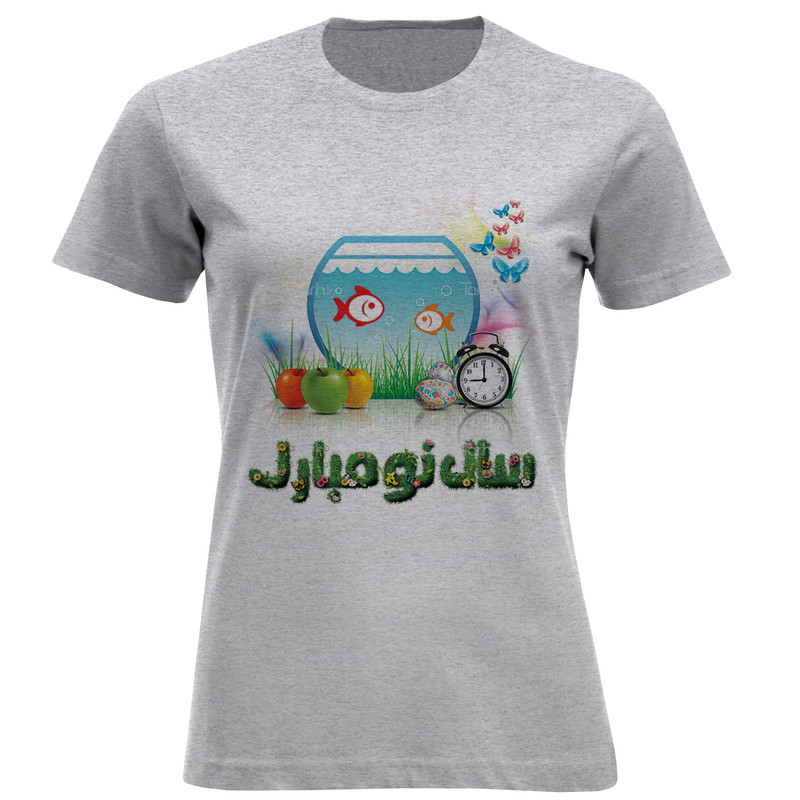 تی شرت زنانه مدل نوروز F738