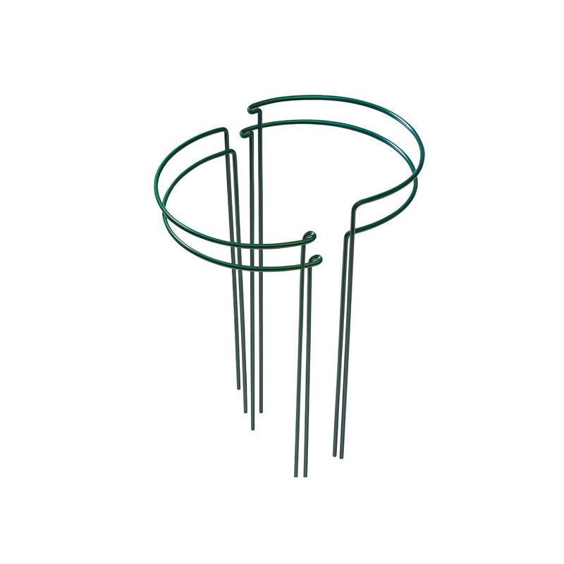قیم نگهدارنده گیاه مدل نیم دایره فلزی  بسته 4 عددی