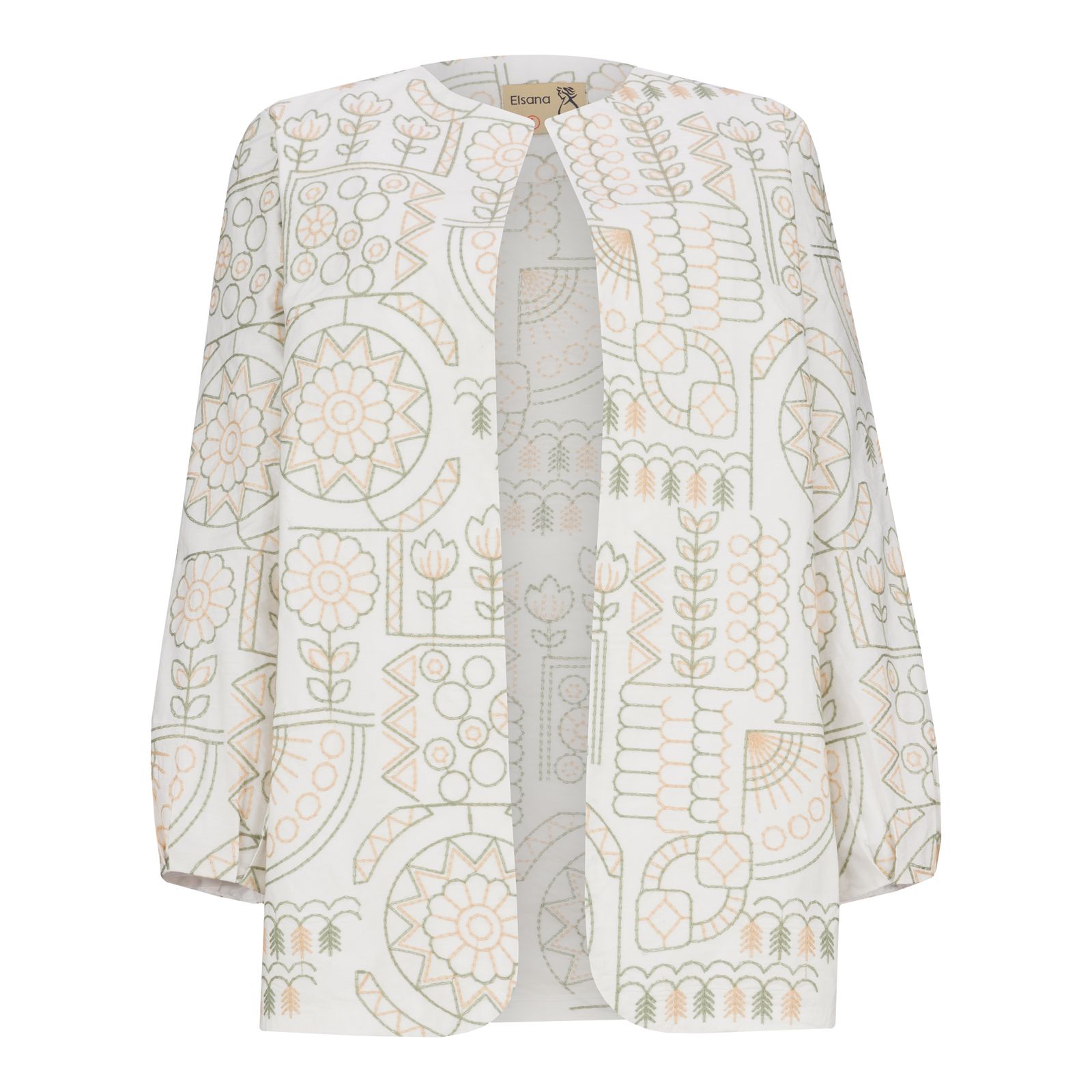 مانتو زنانه السانا مدل ژانین کد 207235 -  - 1