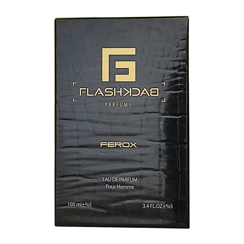 ادو پرفیوم مردانه فلش بک مدل FEROX حجم 100 میلی لیتر