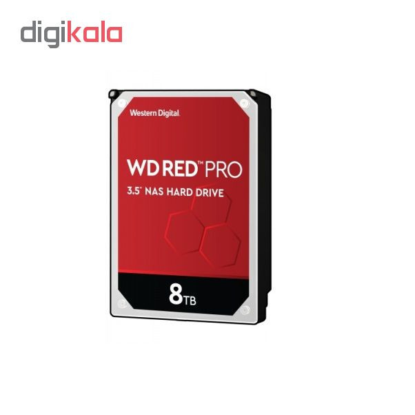 هارد دیسک اینترنال وسترن دیجیتال مدل RED PRO WD8003FFBX ظرفیت 8 ترابایت