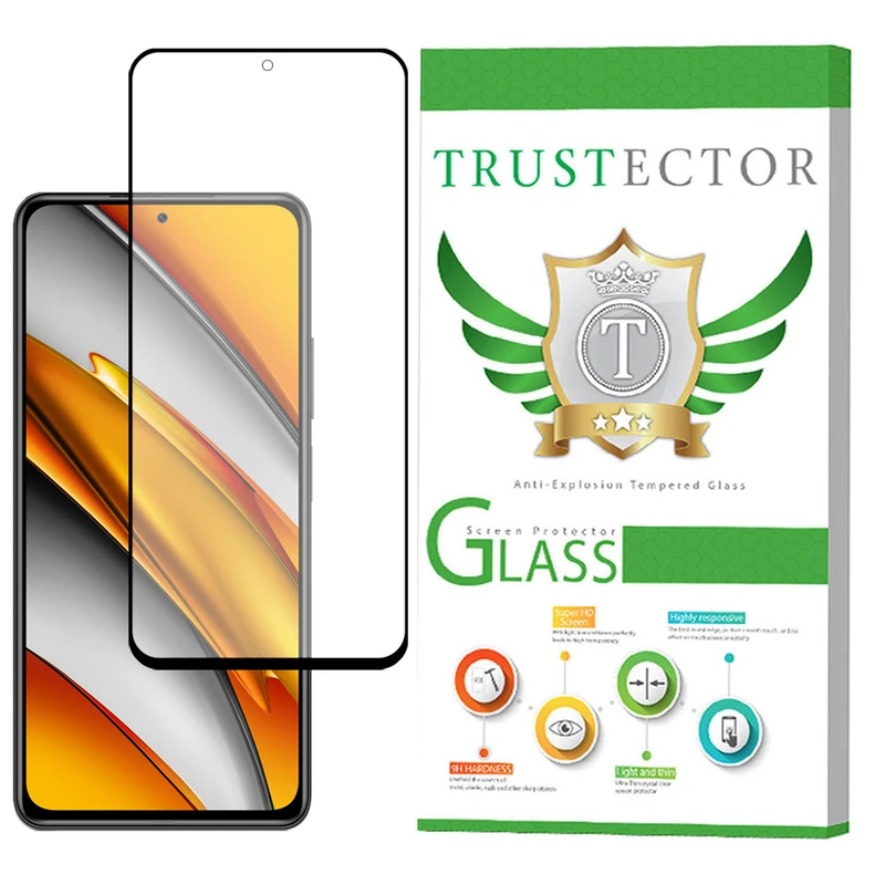  محافظ صفحه نمایش سرامیکی تراستکتور مدل CMT مناسب برای گوشی موبایل شیائومی Poco F3