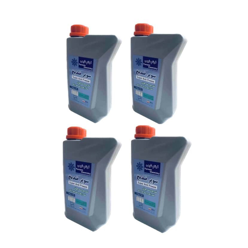 ضدیخ فرنام شیمی مدل F1 وزن 1 کیلوگرم بسته 4 عددی