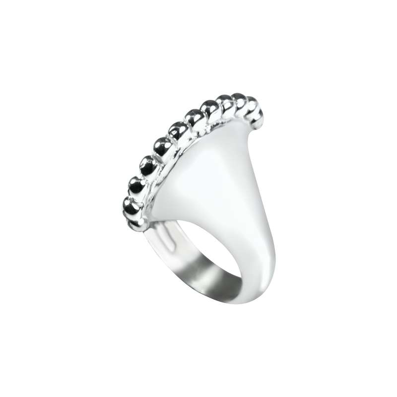 انگشتر نقره زنانه مدل 10002