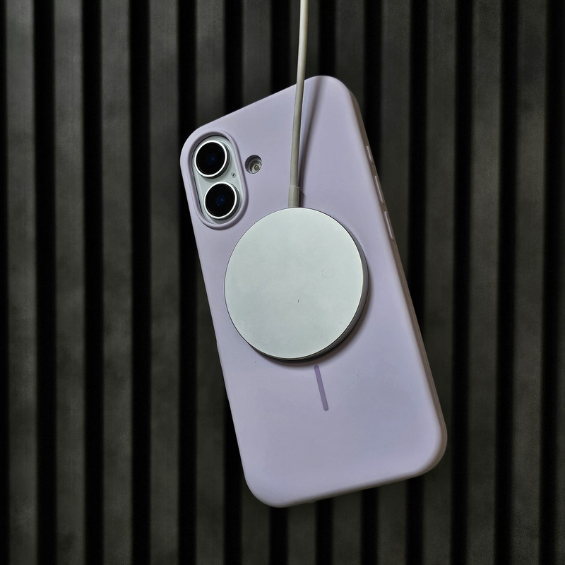 کاور کیس مدل سیلیکون مگ سیف مناسب برای گوشی موبایل اپل Iphone 16