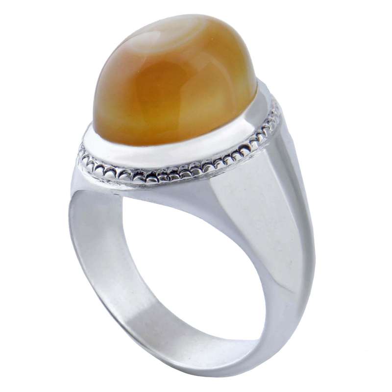 انگشتر نقره مردانه مدل رکاب فیلی دست ساز عقیق باباقوری کد AM_04404 انگشتر نقره مردانه مدل رکاب فیلی دست ساز عقیق باباقوری کد AM_04404