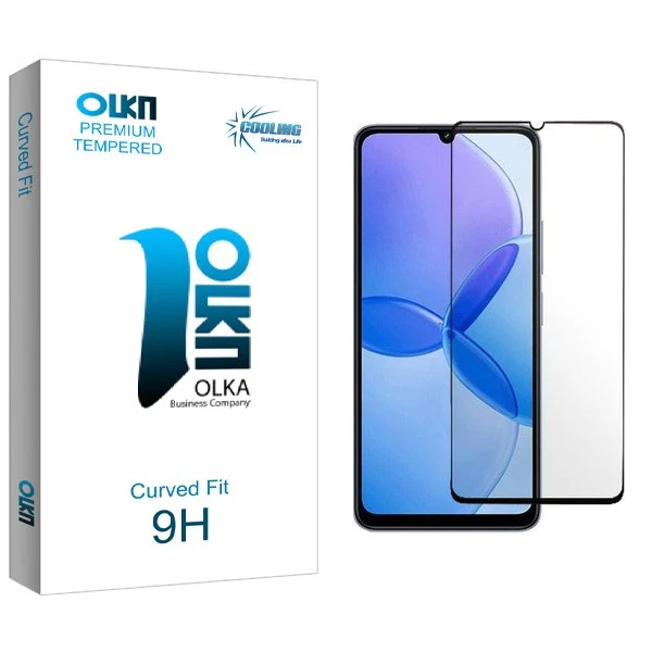 محافظ صفحه نمایش شیشه ای کولینگ مدل Olka مناسب برای گوشی موبایل شیائومی Redmi 13R