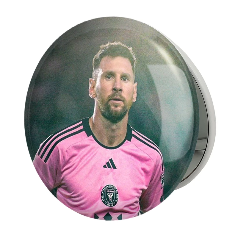 آینه جیبی خندالو طرح لیونل مسی مدل تاشو کد 36464