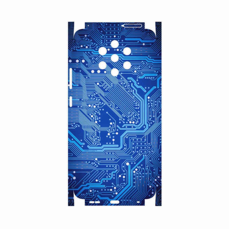 برچسب پوششی ماهوت مدل Blue Printed Circuit Board-FullSkin مناسب برای گوشی موبایل نوکیا 9 Pureview