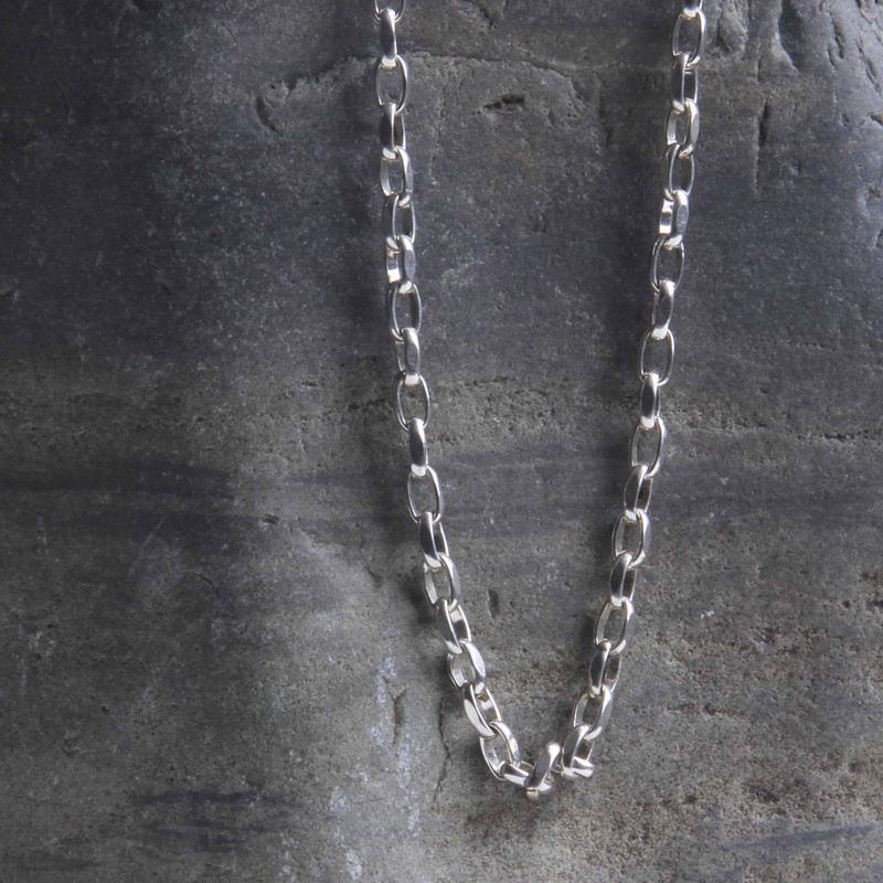 زنجیر نقره مردانه مدل کابلی مدرن وارداتی کد ZR-121 زنجیر نقره مردانه مدل کابلی مدرن وارداتی کد ZR-121