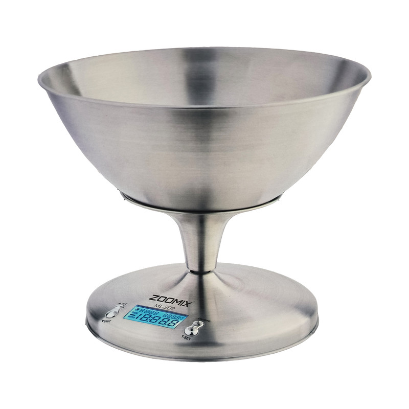 ترازو آشپزخانه دیجیتال زومیکس مدل ML-209 حداکثر ظرفیت قابل اندازه گیری 5 کیلوگرم با دقت اندازه گیری 1 گرم