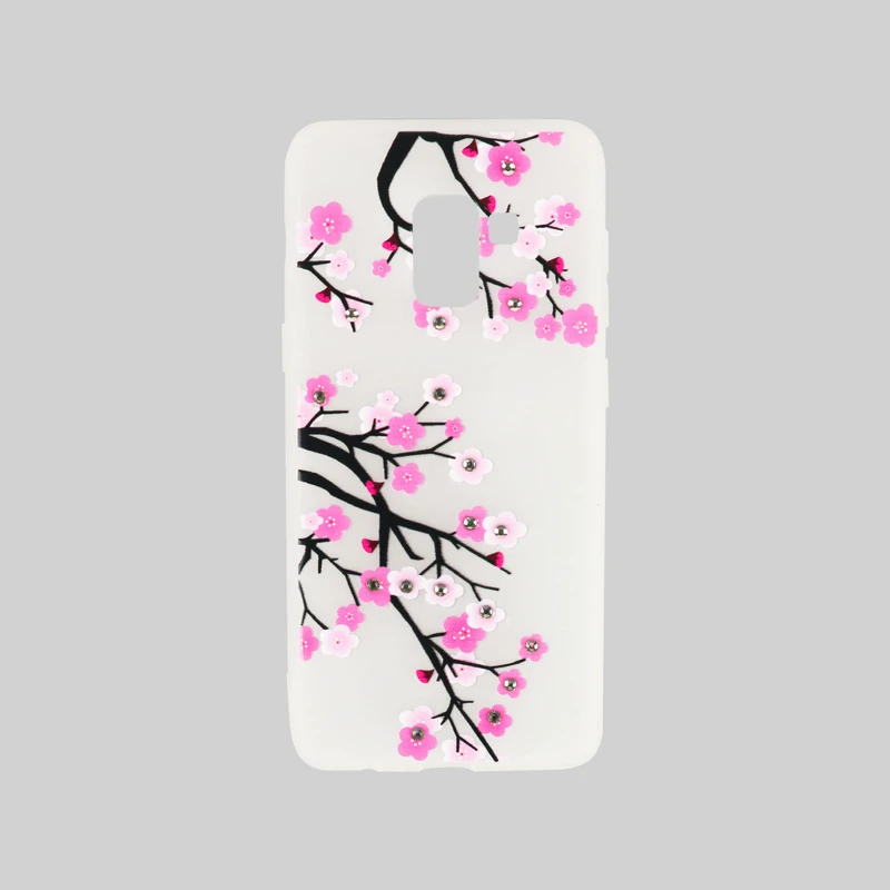 کاور فشن کیس مدل شکوفه کد 01 مناسب برای گوشی موبایل سامسونگ Galaxy A8 2018/A530