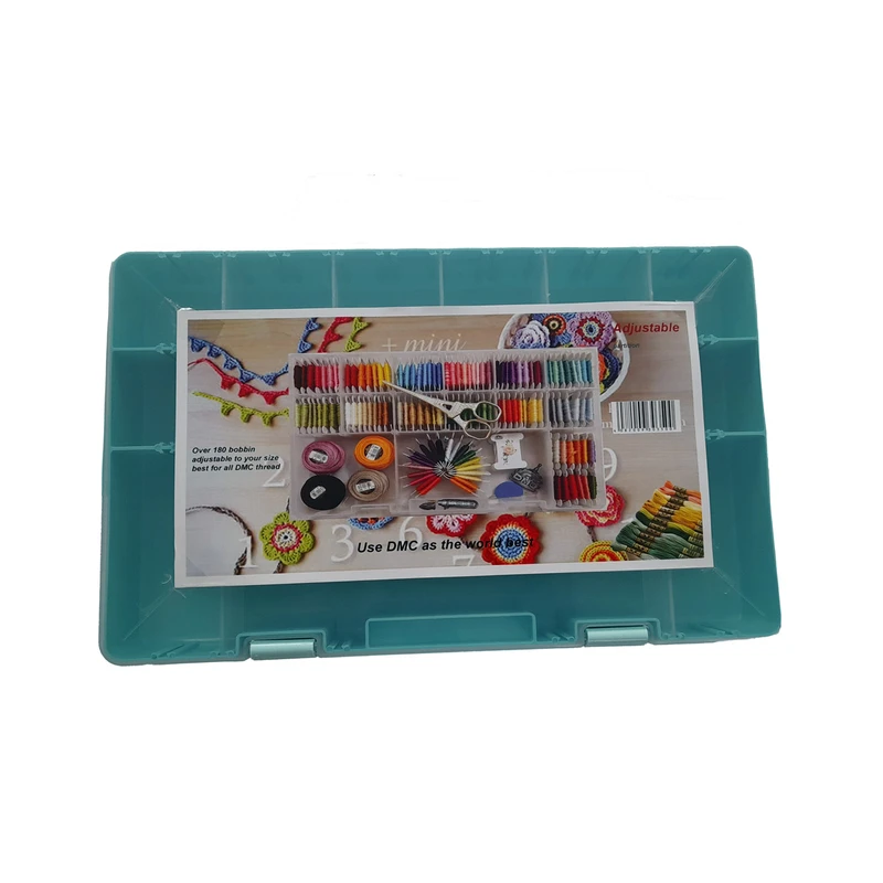 جعبه ابزار خیاطی مدل انزو بزرگ کدblu