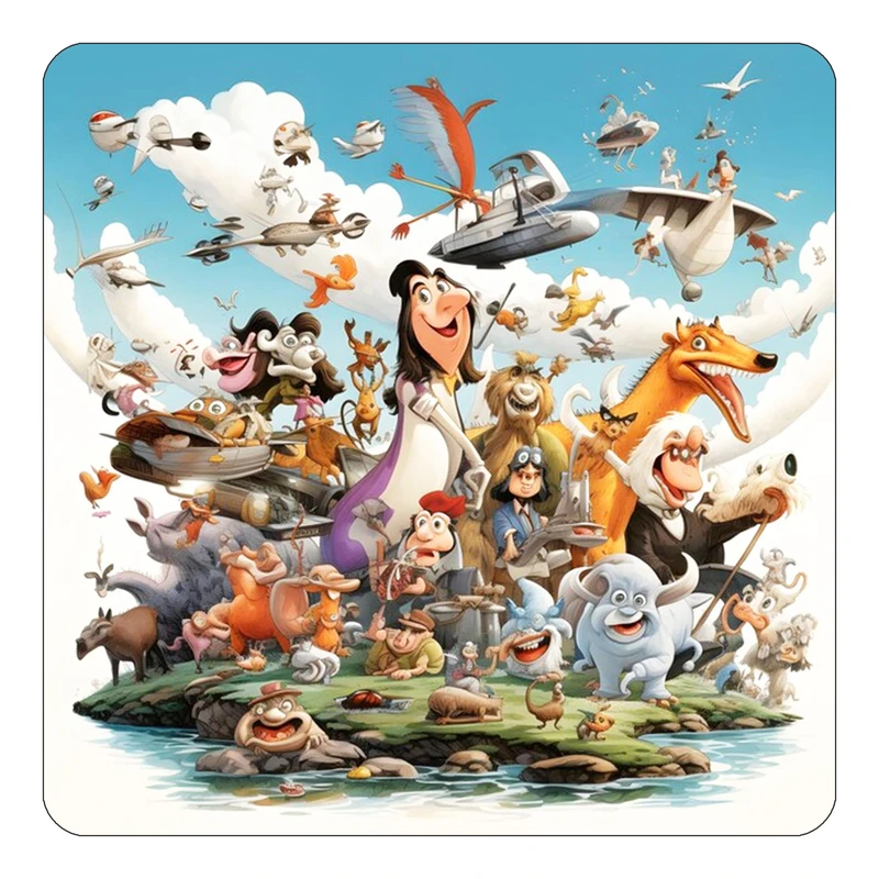 مگنت کاکتی طرح شازده کوچولو مدل mp36281