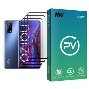 HVT PV Glass MIX003 Screen Protector For Realme Narzo 30 Pro 5G Pack Of 3