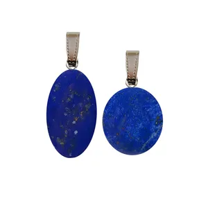 آویز گردنبند مدل لاجورد کد 202 مجموعه دو عددی