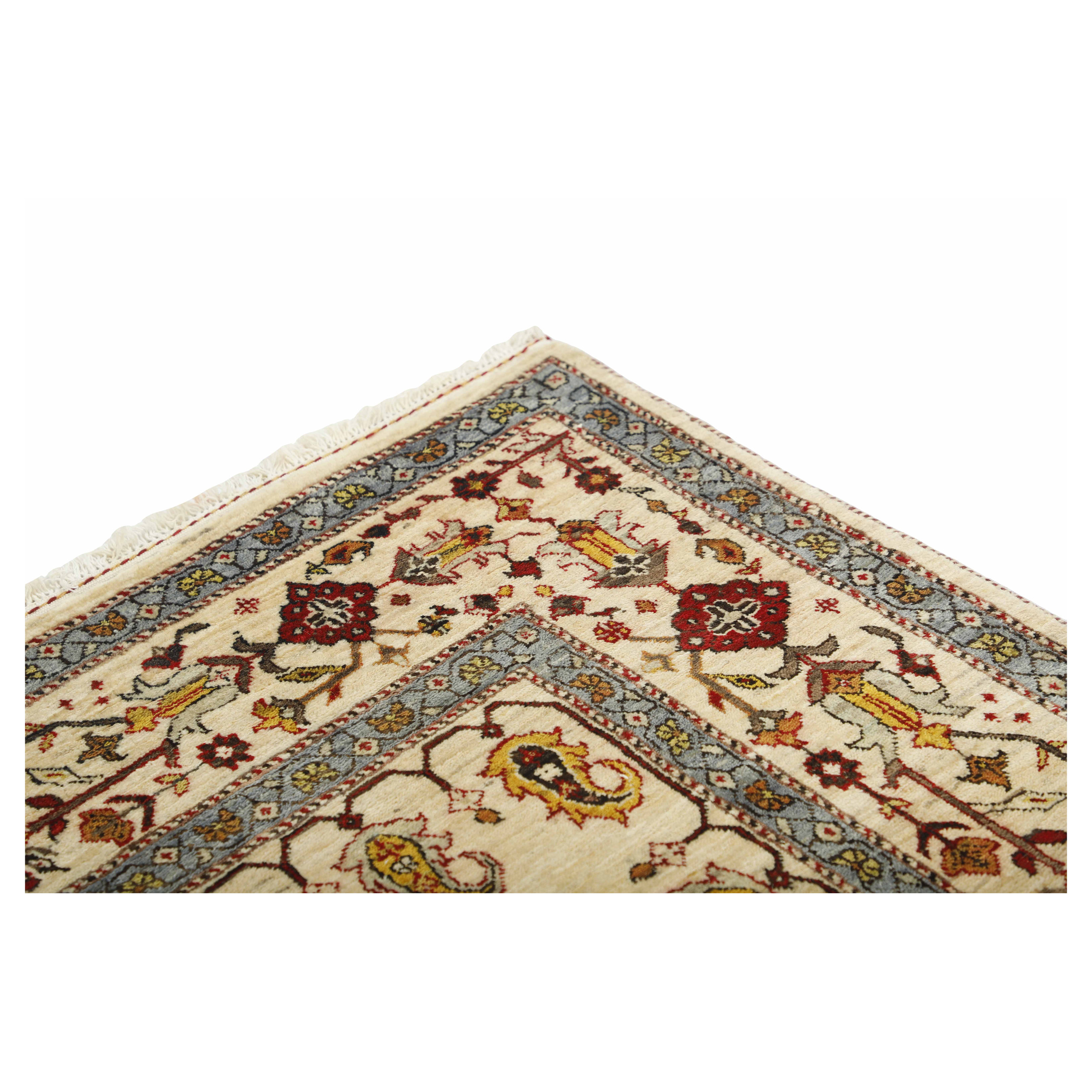 گبه دستبافت سه متری مدل قشقایی کد 575447