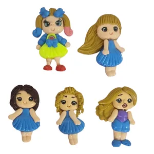 اسباب بازی زینتی مدل عروسک خمیری مجموعه 5 عددی