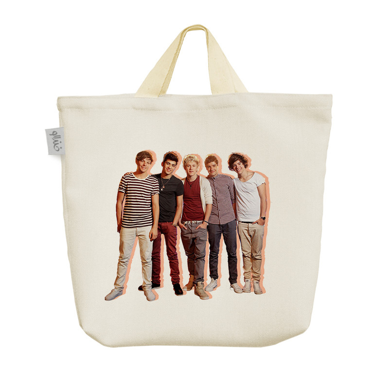 ساک خرید خندالو مدل One Direction کد 1550