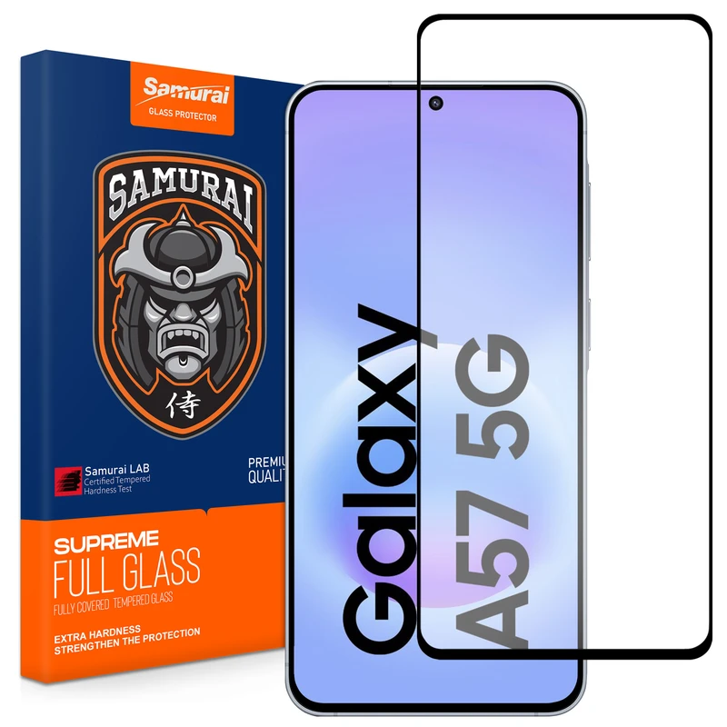 محافظ صفحه نمایش سامورایی مدل ovglass مناسب برای گوشی موبایل سامسونگ Galaxy A57 5G