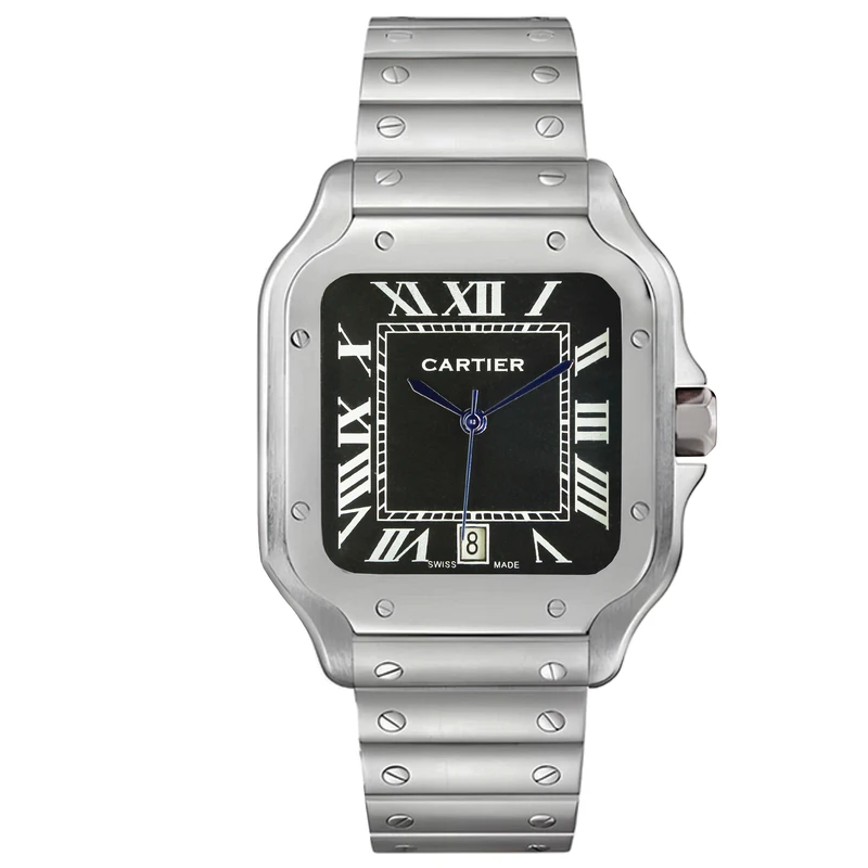 ساعت مچی عقربه‌ای کوارتز مردانه مدل بند فلزی تقویم دار کد C04