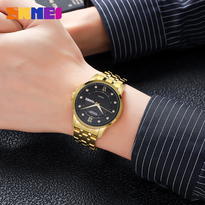 ساعت مچی عقربهای مردانه کوارتز اسکمی مدل 2084 GDBK