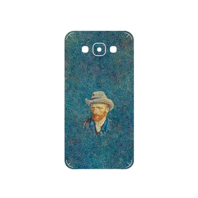 برچسب پوششی ماهوت مدل Self portrait with a gray felt hat مناسب برای گوشی موبایل سامسونگ Galaxy E7