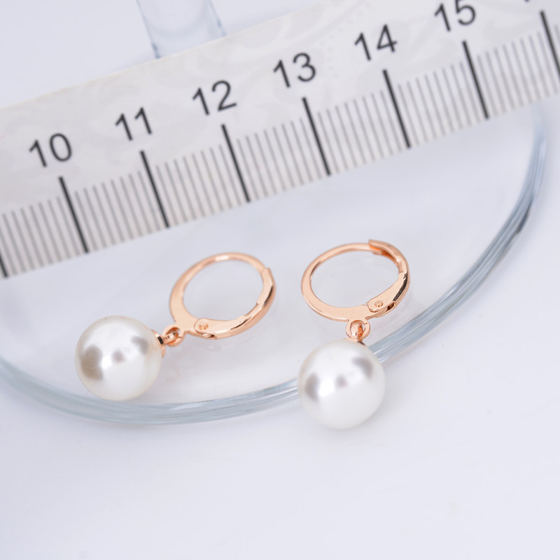 گوشواره زنانه مدل مرواریدی کد GO1690