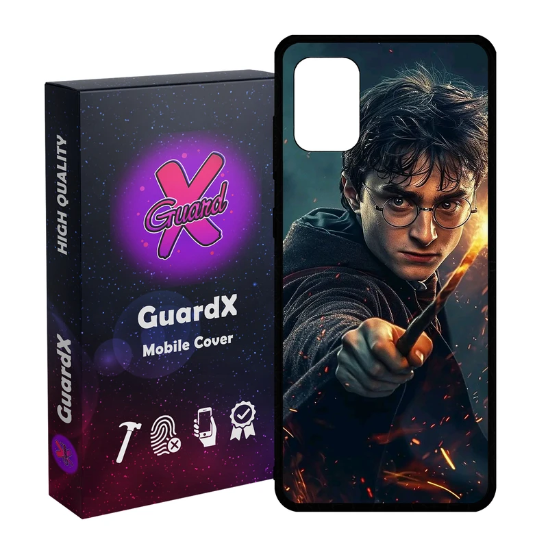 کاور گارد ایکس طرح هری پاتر مدل Glass10756 مناسب برای گوشی موبایل سامسونگ Galaxy A31