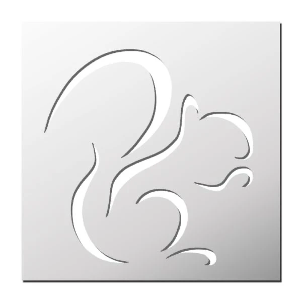 شابلون دکو رستا مدل حیوانات کد S322