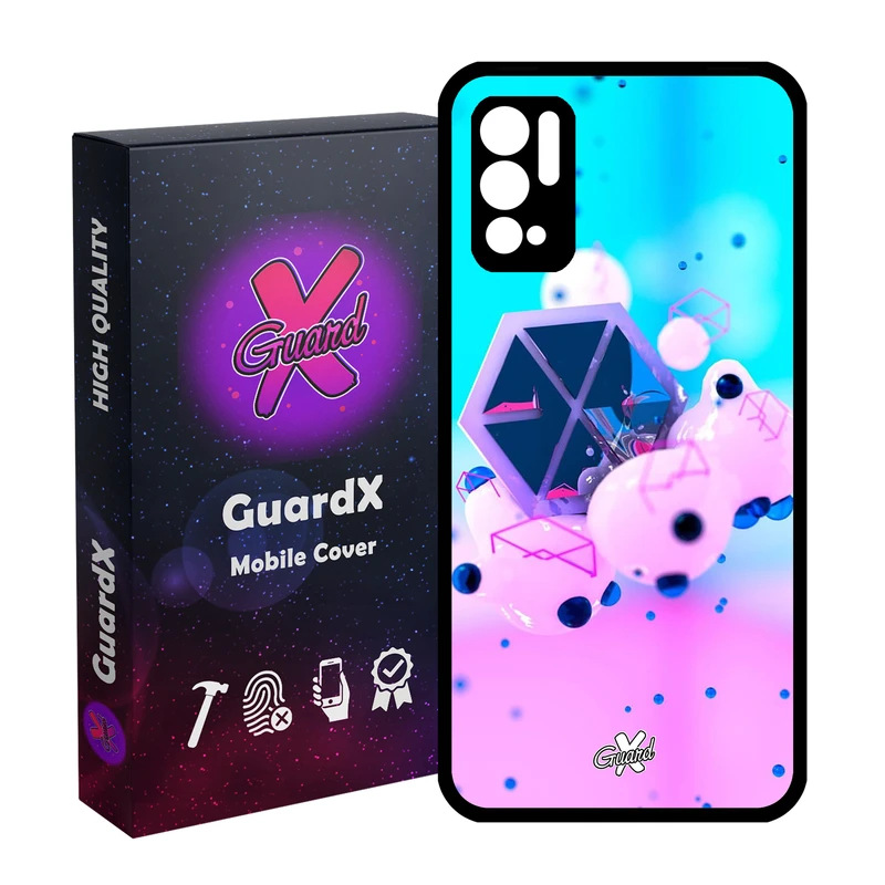 کاور گارد ایکس طرح Exo مدل Glass10023 مناسب برای گوشی موبایل شیائومی Redmi Note 10 5G / Poco M3 Pro