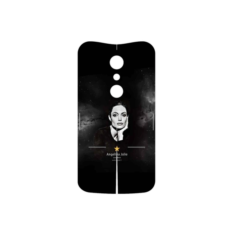 برچسب پوششی ماهوت مدل Angelina Jolie مناسب برای گوشی موبایل موتورولا Moto G 2nd gen