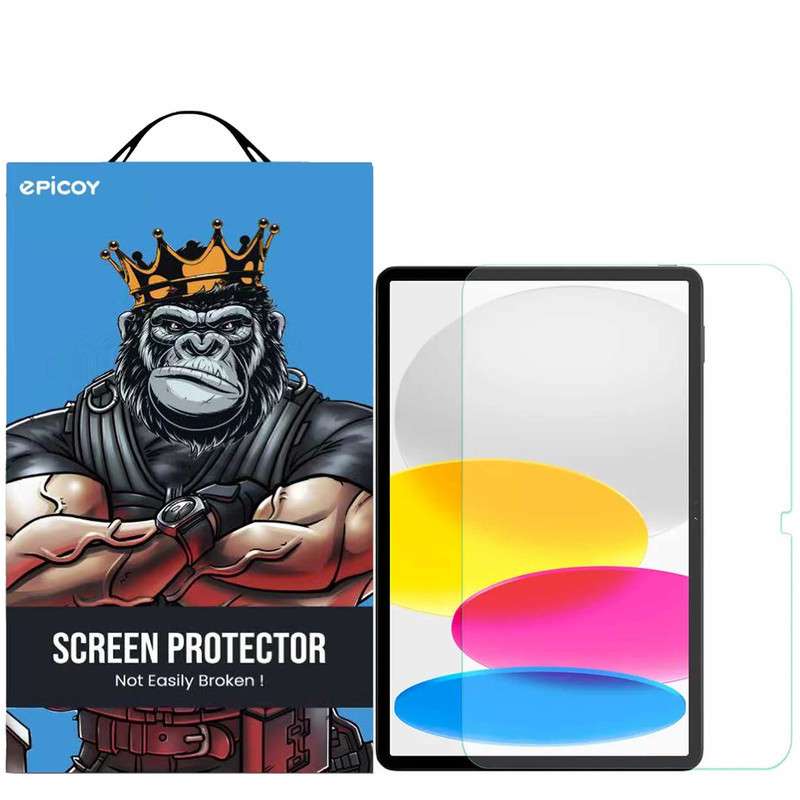 محافظ صفحه نمایش اپیکوی مدل 5D Super Power مناسب برای تبلت اپل (iPad A16/ iPad 11 (2025) / iPad 10/ iPad 10.9 (2022