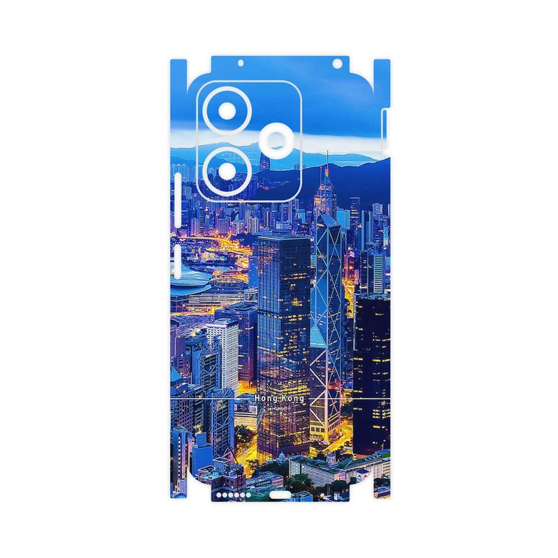 برچسب پوششی ماهوت مدل Hong Kong City-FullSkin مناسب برای گوشی موبایل شیائومی Redmi 13x